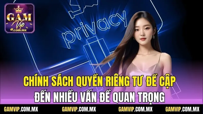 Quyền Riêng Tư Gamvip - Những Thông Tin Mới Nhất Năm 2025 2 Chính sách quyền riêng tư đề cập đến nhiều vấn đề quan trọng